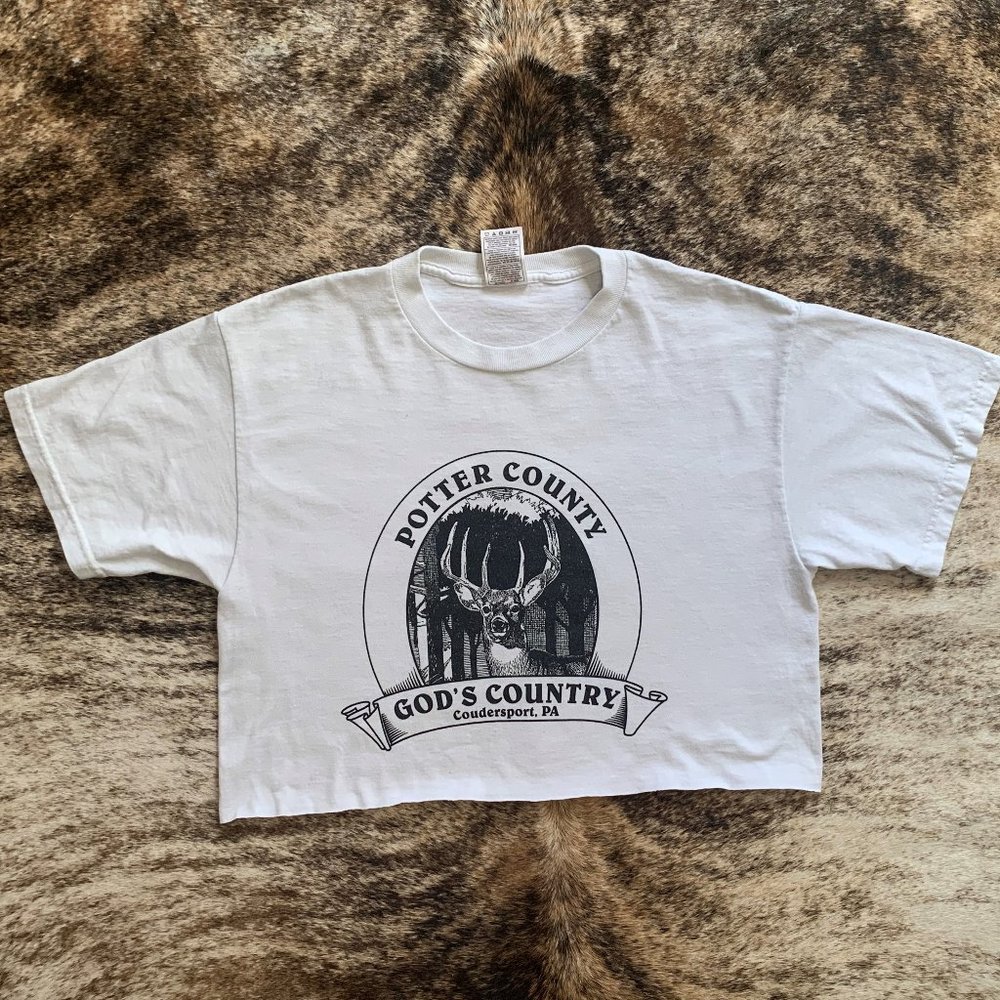 Deer Crop Tee